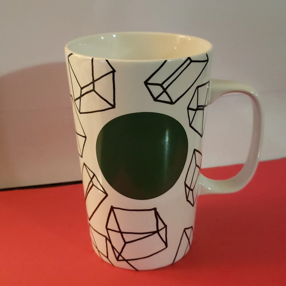 Starbucks 2014‎ Green Dot Geometric 16fl oz
